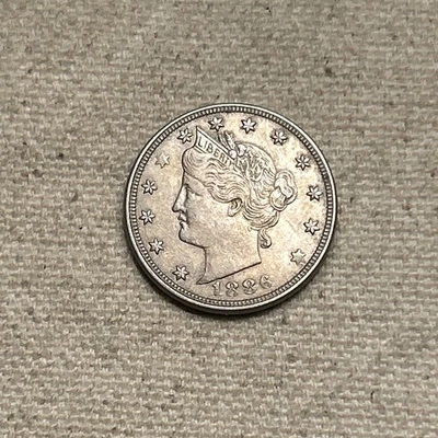1886 Liberty V Nickel XF Key Date! Nice Looking! MM - Image 1 of 2