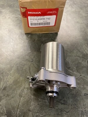 Conjunto de motor de arranque Honda CRF110F CRF 110 F 2013-2023 OEM 31210-KWW-742 Foto 1 de 4