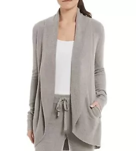 Le Dor Circle Cardigan Gray Skies Shawl Collar Cozychic Medium #barefootdreams - Picture 1 of 5