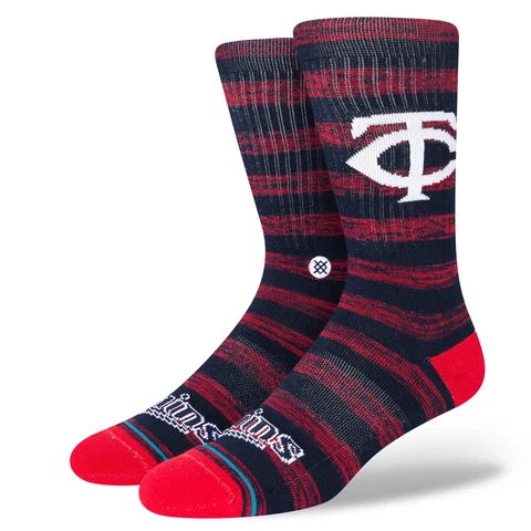 Stance Minnesota Twins Twist Logo Crew Socks Cover