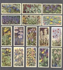 CIGARETTE/TRADE/CARDS. Brooke Bond Tea. WILD FLOWERS 3rd. (1964). (Set of 50)