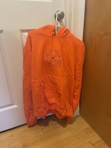 OFF WHITE Felpa con cappuccio Frecce Astratte Off White