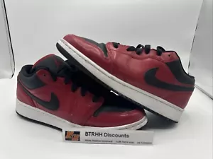 2021 Nike Air Jordan 1 Low GS 'Reverse Bred 553560-605 Youth Size 6.5Y - Picture 1 of 14