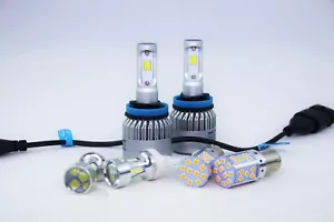 LED Headlight DRL Indicator Light Package for Toyota Hilux SR Workmate Rugged - Picture 1 of 10