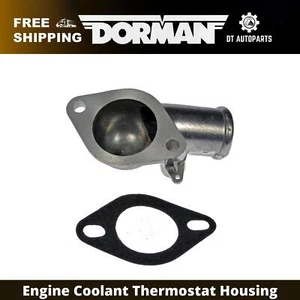 For 1968-1973 GMC C35/C3500 Pickup Dorman Engine Coolant Thermostat Housing 1969 - Picture 1 of 4