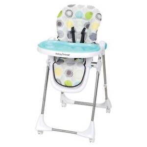 Baby Trend Aspen LX High Chair, Mod Dot ~ Kitchen Feeding -New In Box (Rare)
