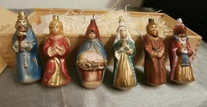 Lauscha Glass Creation Set of 6 Lillian Vernon Christmas Ornaments Germany - Picture 1 of 10