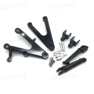 Nuevo soporte de estriberas delanteras apto para Yamaha YZF-R1 2002-2003 negro - Imagen 1 de 6