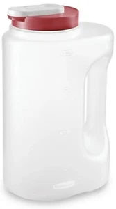 Rubbermaid® Mixermate™ 2122604 See Thru Leak-Resistant Pitcher, 1 Gallon Clear - Picture 1 of 6