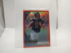 2010 Topps Chrome Rack Pack Orange Refractor Sam Bradford #C150 Rookie RC - Picture 1 of 2