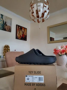 Adidas Yeezy Slide Onyx (2022/2023) Kanye West HQ6448 Talla 12 - Imagen 1 de 8