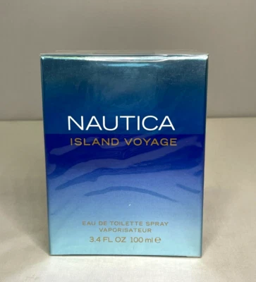 Nautica Island Voyage Eau De Toilette Masculino 3,4 fl. oz 100 ml novo lacrado de fábrica - Imagem 1 de 2