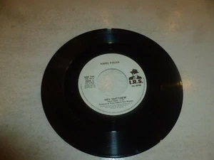 KAREL FIALKA - Hey Matthew - 1987 UK 2-track 7" Juke Box Vinyl Single - Imagen 1 de 3