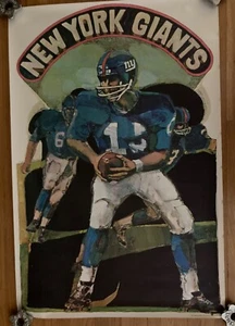 New York Giants Vintage 1968 NFL Team Poster - Picture 1 of 2