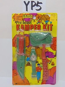 VINTAGE K-MART KIDS PLAY-SET CAMPER KAMPER SET CHEMTOY MADE IN HONG KONG SIGILLATO - Foto 1 di 6