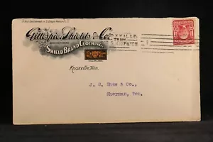 Tennessee: Knoxville 1908 Gillespie, Copertina Pubblicitaria Abbigliamento Scudi - Foto 1 di 2
