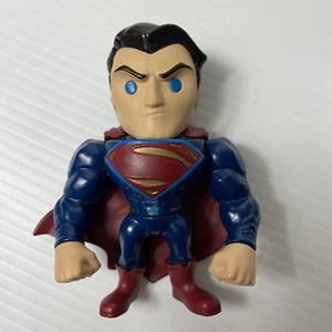 DC Comics 4” Superman Figurine ~ Jada Toys 97669 ~Die Cast Metal Body - Picture 1 of 7