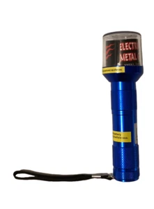 Macina Tabacco Elettrico Alluminio Metallo | Blu | 5,75" - Foto 1 di 1