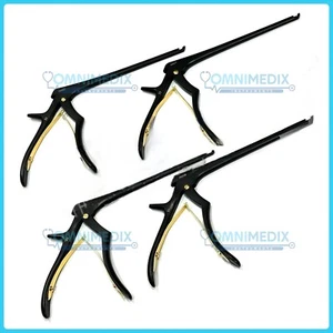 Kerrison Set 8" (1mm,2mm,3mm,4mm) 4 Stück 45 Grad Upward Spine Rongeurs Gold - Bild 1 von 6