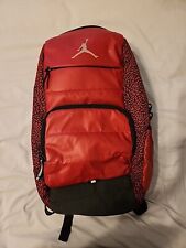 Nike Jordan All World Jumpman 19" Backpack Red/Black Bookbag Basketball RAD