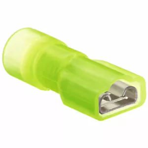 Megatronix NFDY Nylon Insulated Female Disconnects 12-10 Gauge 0.250 Yellow 100 - Picture 1 of 1