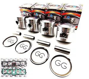 HONDA CB750C CUSTOM DOHC 80-82 0.5mm O/S FORSETI TOP END KIT 62.5mm PISTON - Foto 1 di 4