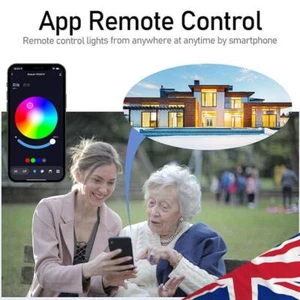 RGB LED Bulb 10W IR Remote Control 85-265V Atmosphere Night Lighting Decor - Picture 1 of 6