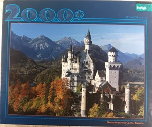 Neuschwanstein Castle Bavaria 2000 Piece Jigsaw Puzzle with Poster 38" x 26" - Picture 1 of 4