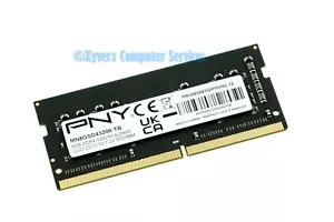MN8GSD43200-TB OEM PNY LAPTOP MEMORY 8GB DDR4 3200 PC4-25600 CL22-22-22-52 (CA63 - Picture 1 of 2