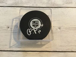 Christian Ehrhoff Signed LA Kings Los Angeles Hockey Puck Autographed b - Picture 1 of 1
