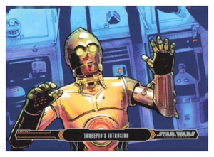 2015 Topps Star Wars illustriert #72 Threepio's Intrusion - Bild 1 von 2