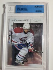 2003-04 ITG Used Signature Series #183 Tomas Plekanec RC /390 Montreal Canadiens