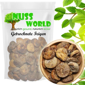 1 Kg Feigen getrocknet ganz naturbelassen ungezuckert ungeschwefelt - Bild 1 von 2