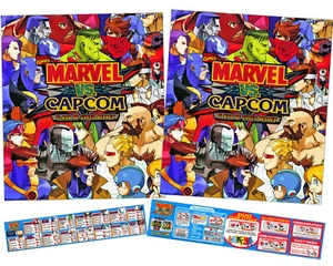 Marvel Vs Capcom Arcade Side Art And Moves List - Picture 1 of 1