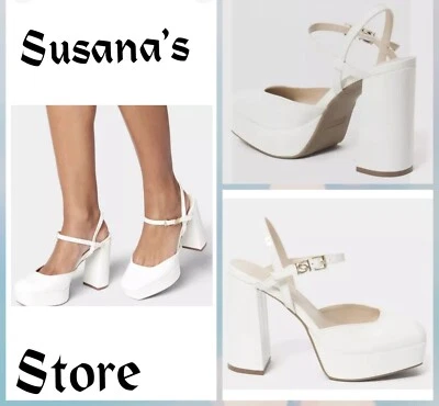 NUEVO BEBE TALLA 9 JANYSA PLATAFORMA BOMBA BLOQUE TACONES ¡Sexy y atractivo!! Foto 1 de 4