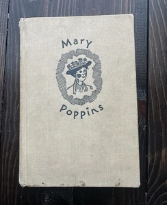 1962 Mary Poppins Travers 1st Reprint HC Illustrated Mary Shepard Hard Cover - Picture 1 of 18