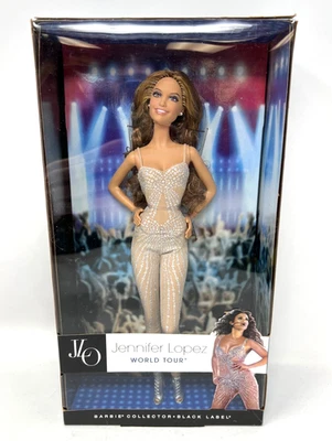 Barbie Jennifer Lopez 2013 World Tour Colección Etiqueta Negra Ver Fotos para Caja Foto 1 de 4