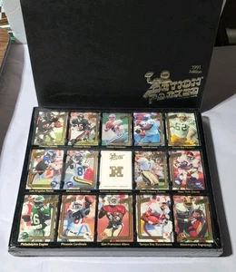 ACTION PACKED FOOTBALL 1991 EDITION NFL 291 CARD COLLECTOR'S SET FACTORY SEALED - Picture 1 of 5