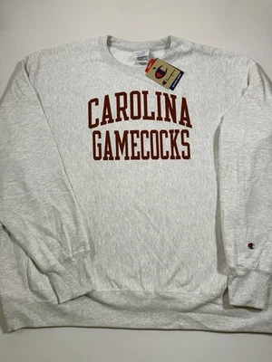 South Carolina Gamecocks Sweatshirt Mens 2XL Champion Reverse Weave Crewneck NWT - Image 1 of 4