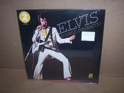 Elvis Presley Double Dynamite! vinyl 2xLP record 1975 Pickwick New SEALED - Image 1 of 2