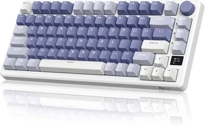 M75 Mechanical Keyboard with OLED Smart Display and Volume Knob, 2.4G/USB-C/B... - Picture 1 of 8