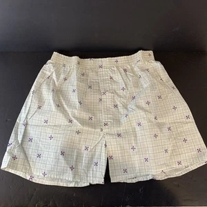 Boxer vintage Fruit Of The Loom retrò anni 80 USA taglia media 36 cerchi rossi - Foto 1 di 6