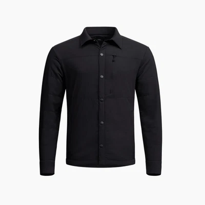 ¡NUEVO CON ETIQUETAS! Sitka Hombres M Ambient 100 Camisa Chaqueta Senderismo Invierno -Negro Foto 1 de 4