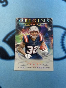 TREVEYON HENDERSON 2025 ORÍGENES PLATA/75 RC ¡RARO! PATRIOTAS  - Imagen 1 de 2