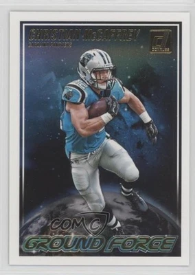 2018 Panini Donruss Ground Force Christian McCaffrey #GF-9 - Image 1 of 2