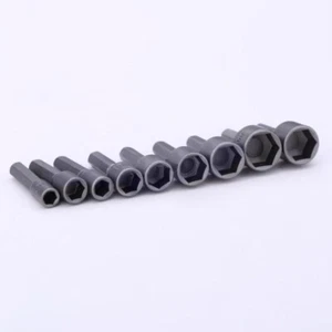 Hex Bit Socket Set Hex Socket Bit Set Metric Drive 1/4 Brand New High Quality - Picture 1 of 5