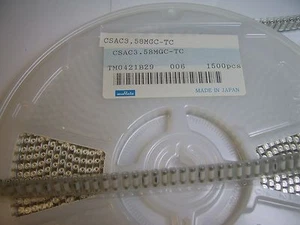 100x CSAC3.58MGC 3.58MHz SMD CERAMIC RESONATORS MURATA - Picture 1 of 1