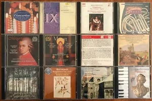 BULK Classical Music CD lot Concert Beethoven Mozart Symphony no. 9 3 8 41 20 23 - Picture 1 of 14