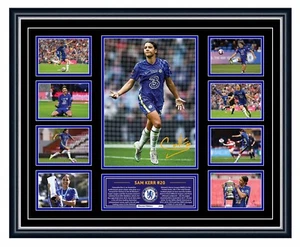SAM KERR 2022 CHELSEA FC SIGNED LIMITED EDITION FRAMED MEMORABILIA - Picture 1 of 5