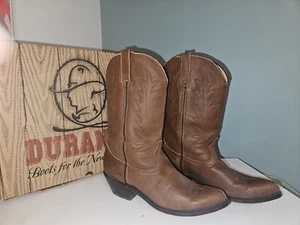 Durango Damengröße 9M braune Leder-Cowboystiefel 11 Zoll Western  - Bild 1 von 7